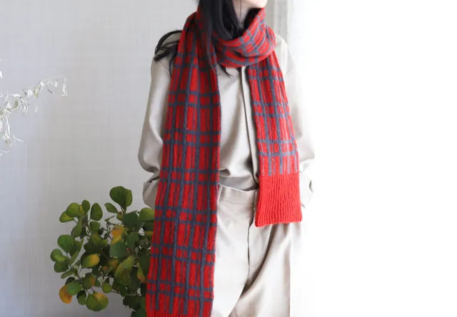 Nomadnoss Simply Enjoy Reiko Schal Strickset Kamel