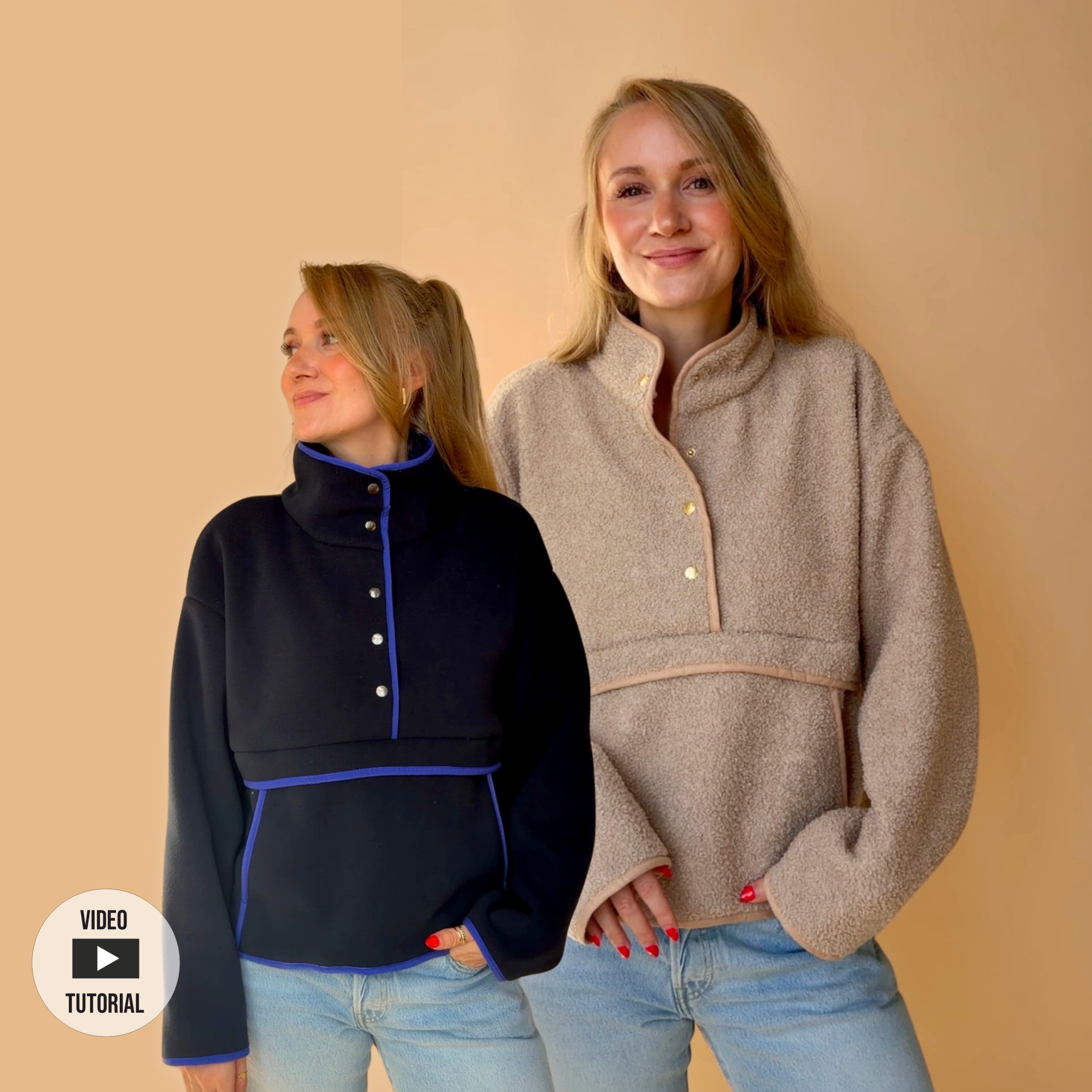 Sewingmachina Theo Troyer Hoodie Schnittmuster PDF Sweat