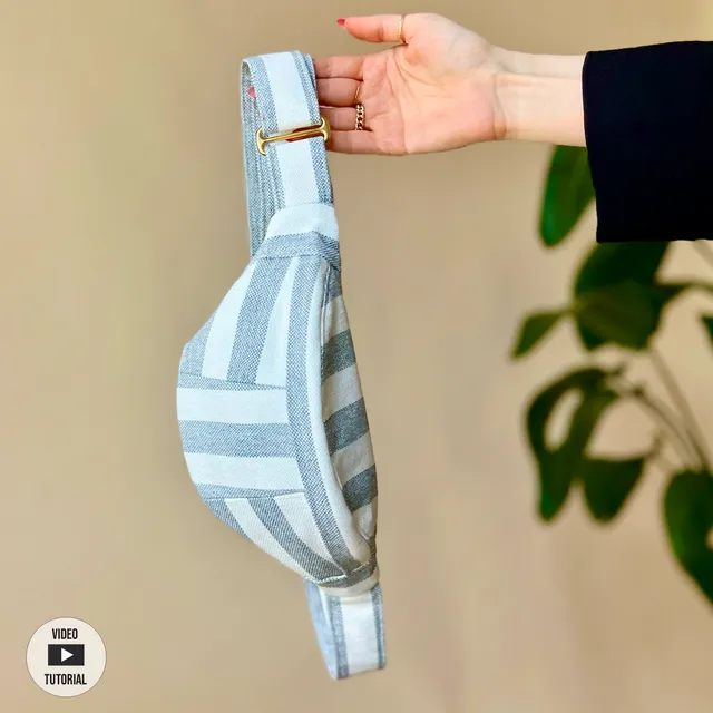 Sewingmachina Benno Bauchtasche Schnittmuster PDF S-M-L
