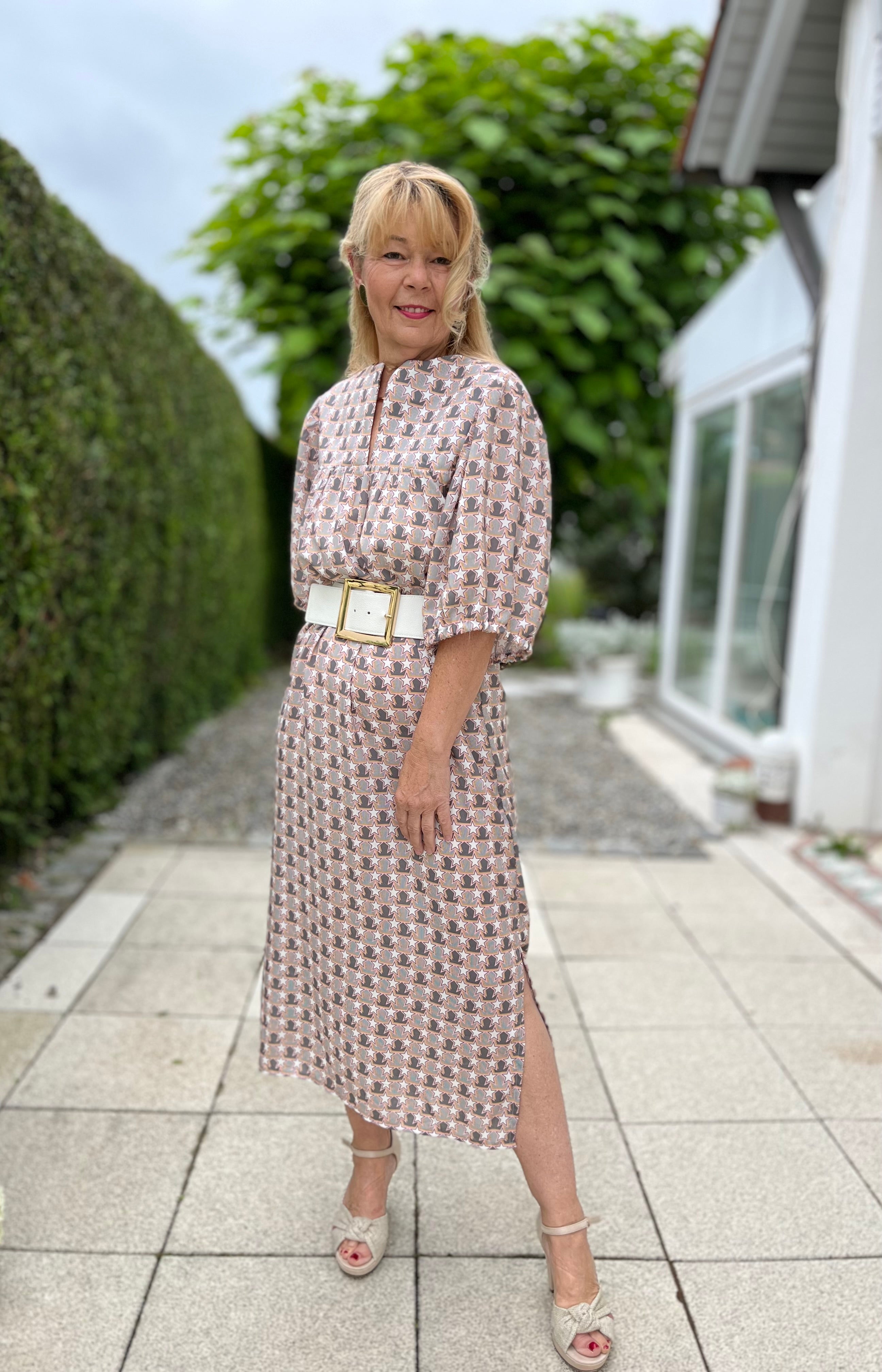 Sew4me Poppy Bluse Kleid Schnittmuster PDF Gr. 32-50