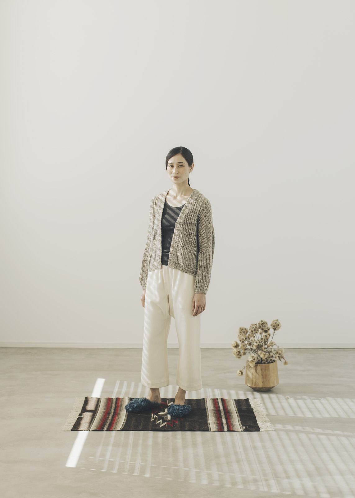 Nomadnoss Salkhi Cardigan Strickkit Yak Sartuul