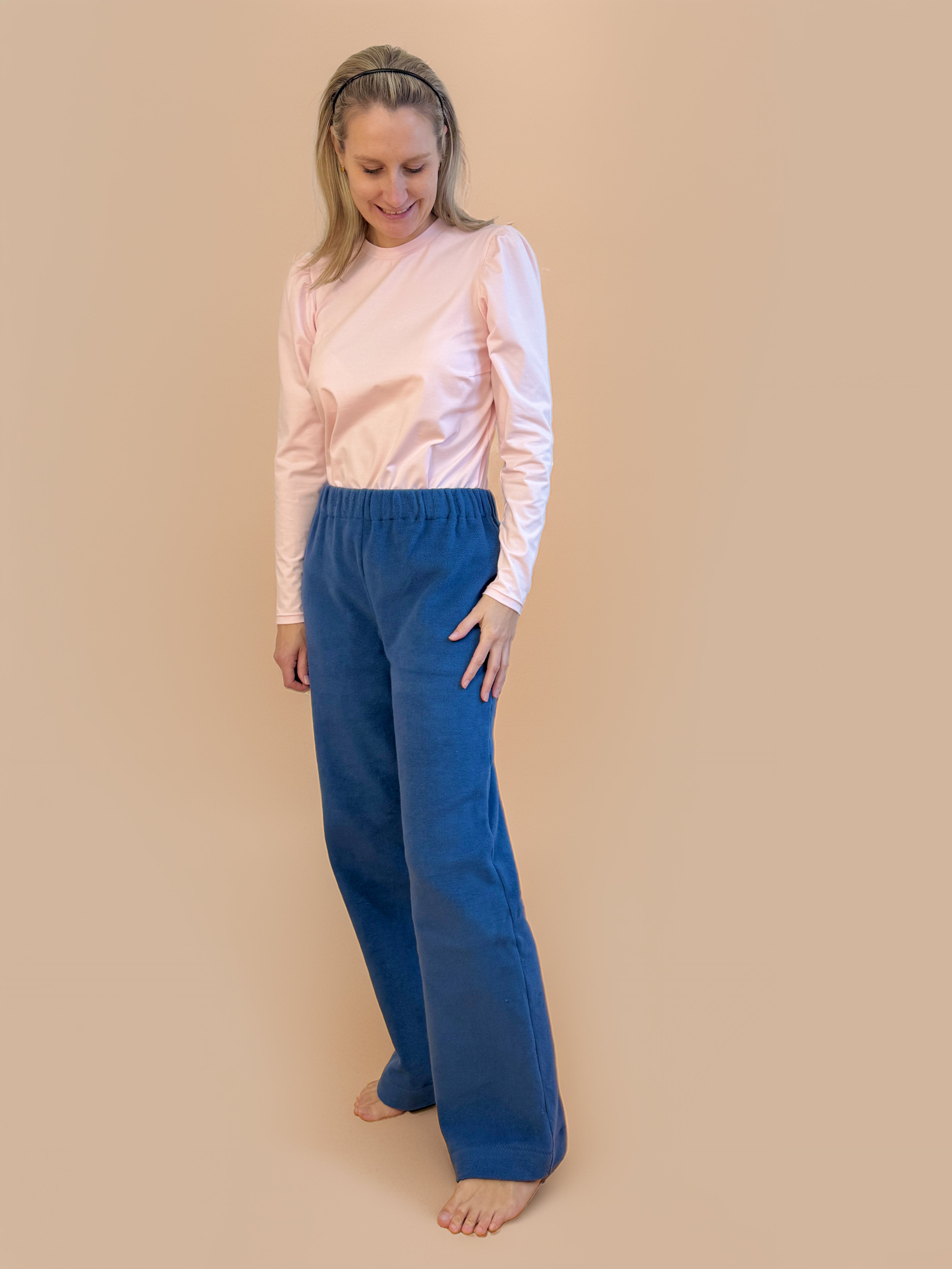Sew4me CLARA Hose Schnittmuster Gr. 34-48 PDF Maschenware