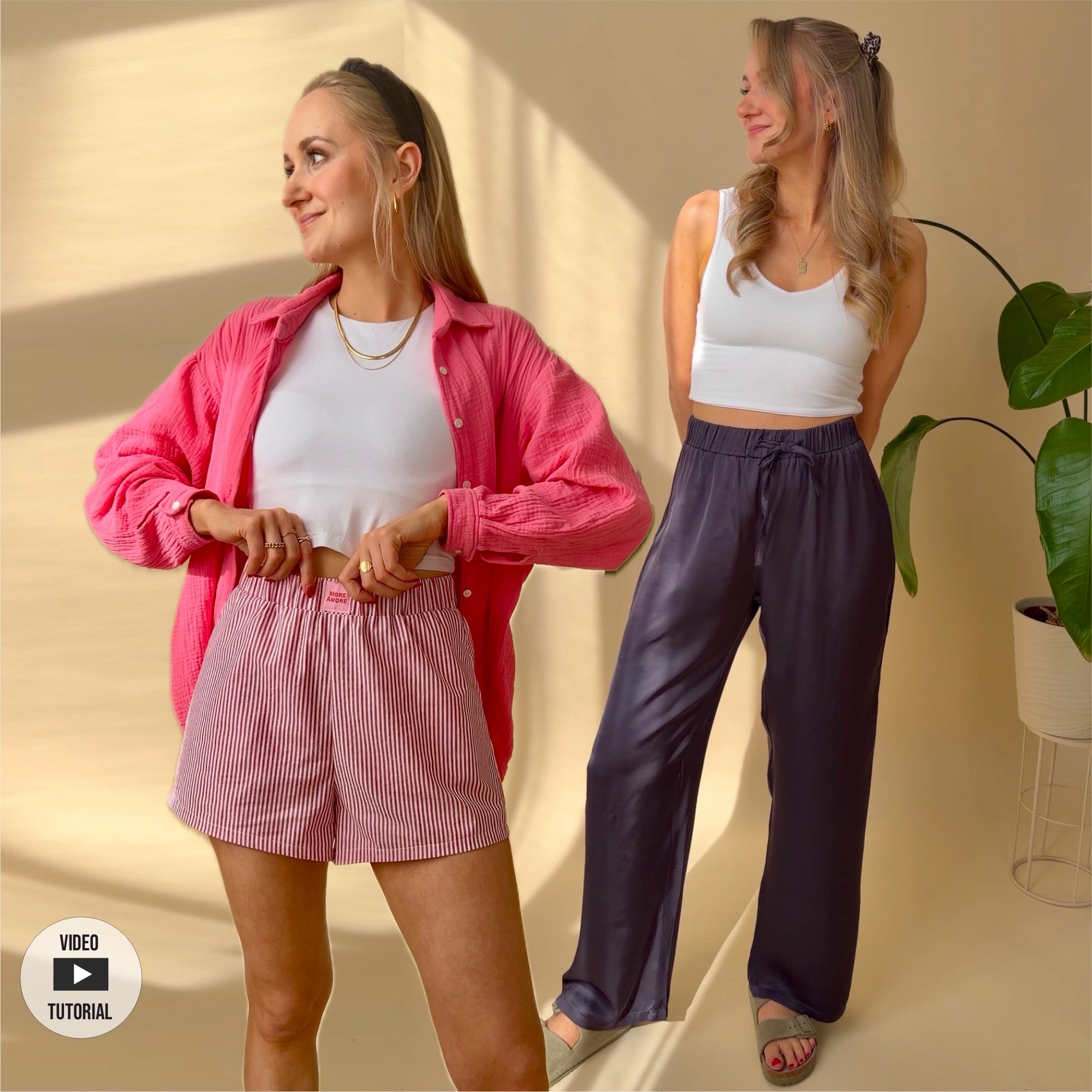Sewingmachina Peter & Udo Schnittmuster Bundle Hose Shorts