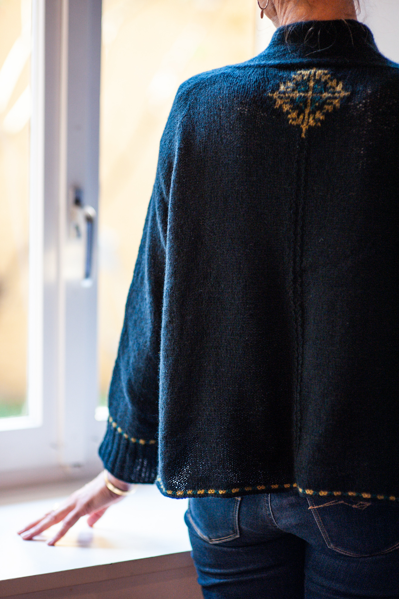 Nomadnoss Ryn Flower Cardigan Strickset Yak XS-2XL