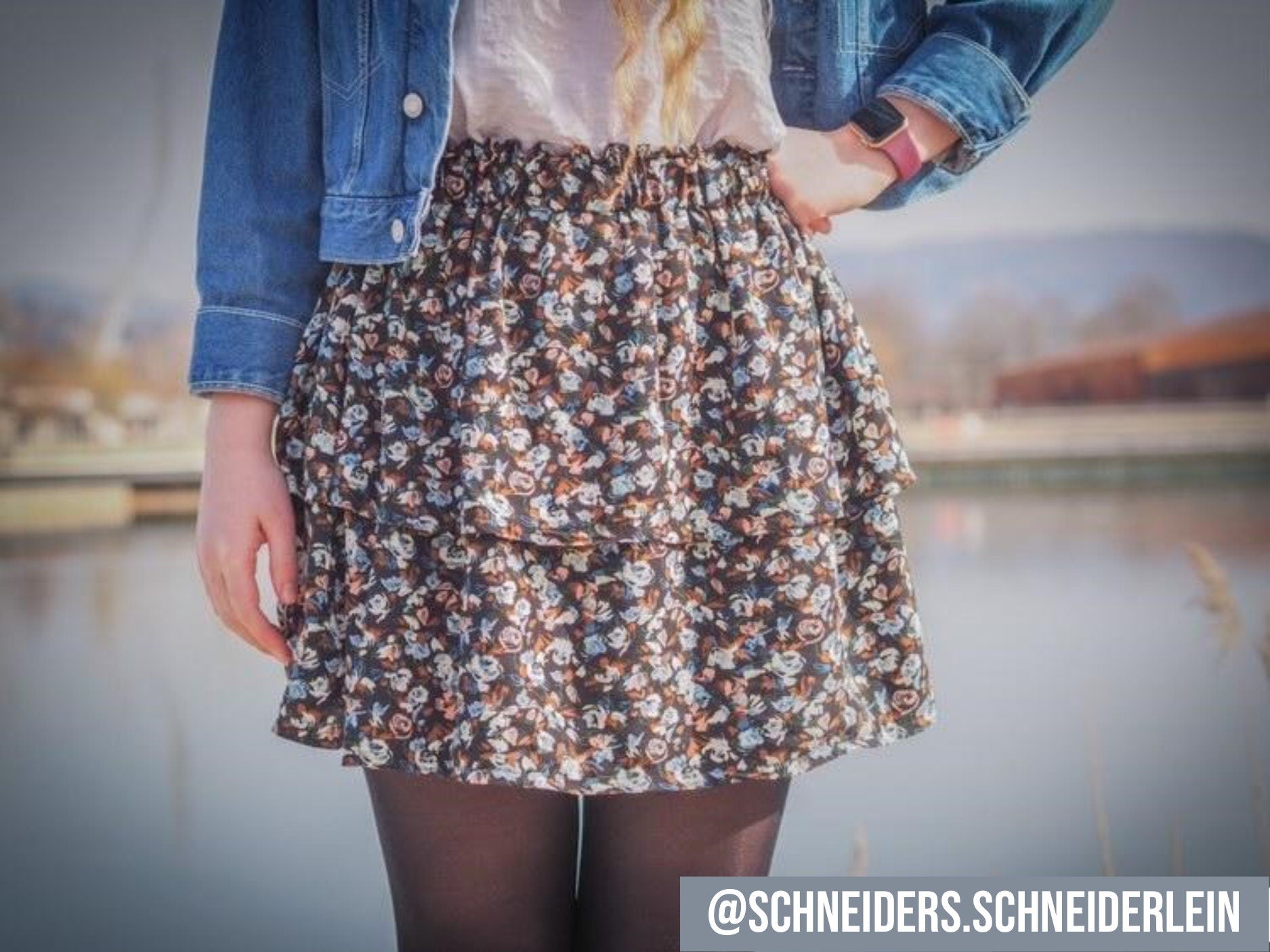 Sewingmachina Manfred Rüschenrock Schnittmuster Minirock XS-XL