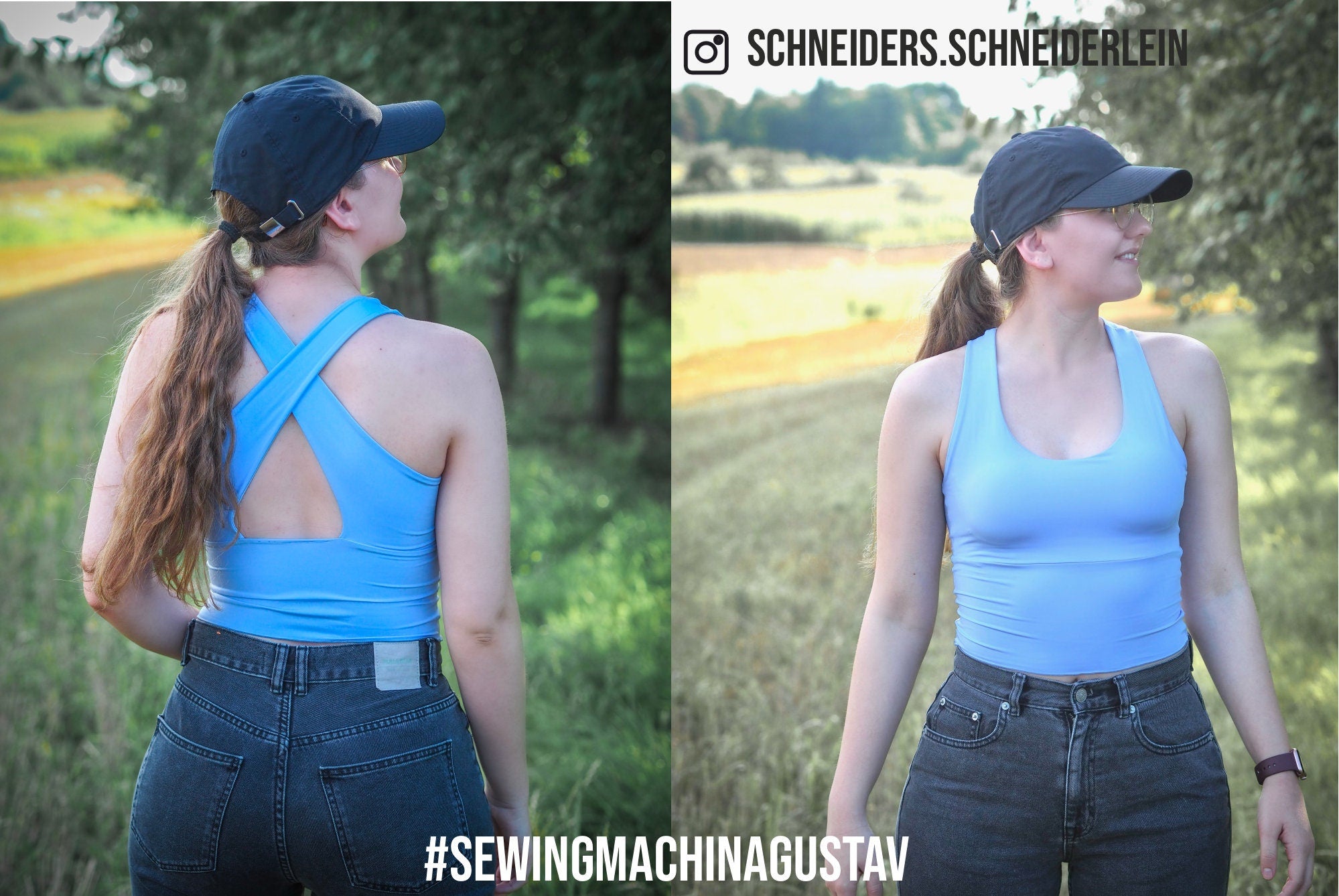 Sewingmachina Gustav Sporttop Schnittmuster PDF Lycra