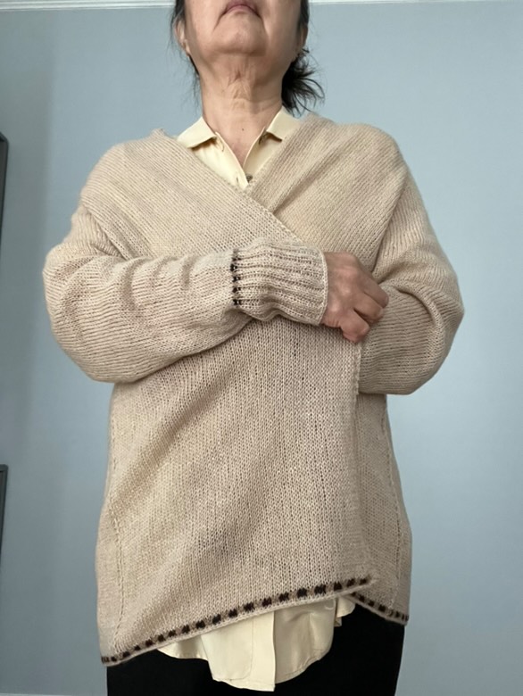 Nomadnoss Simply Enjoy Ryn Cardigan Strickset Kamel