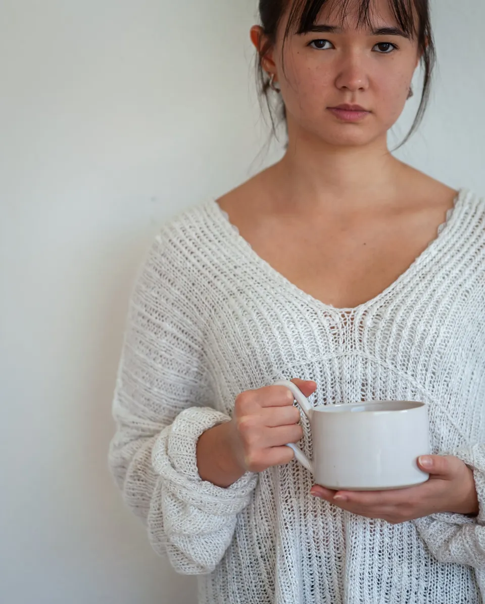 Nomadnoss Simply Enjoy Shizen Pullover Strickset Banane