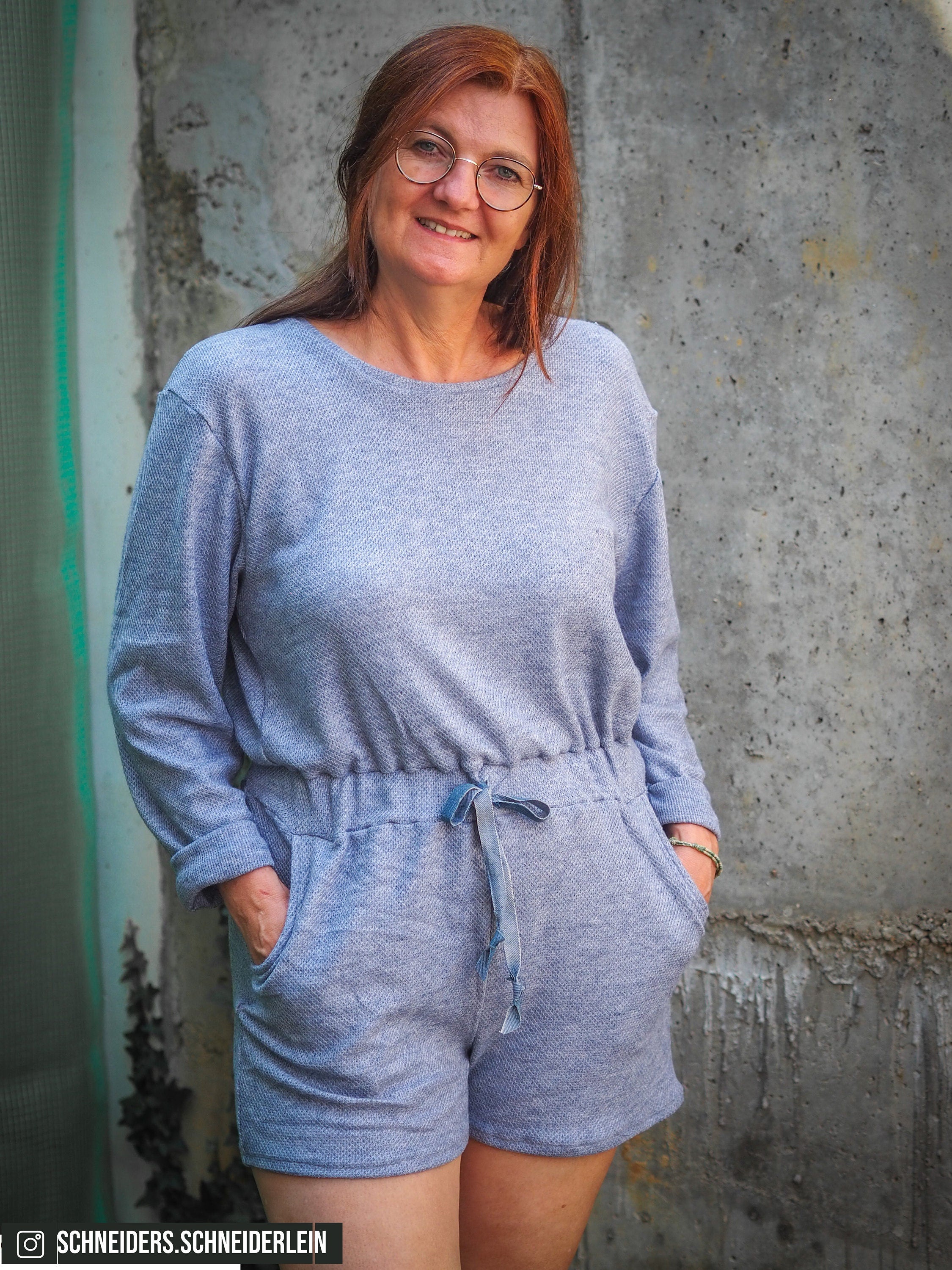 Sewingmachina Otto Jumpsuit Schnittmuster Overall mit Ärmelvarianten