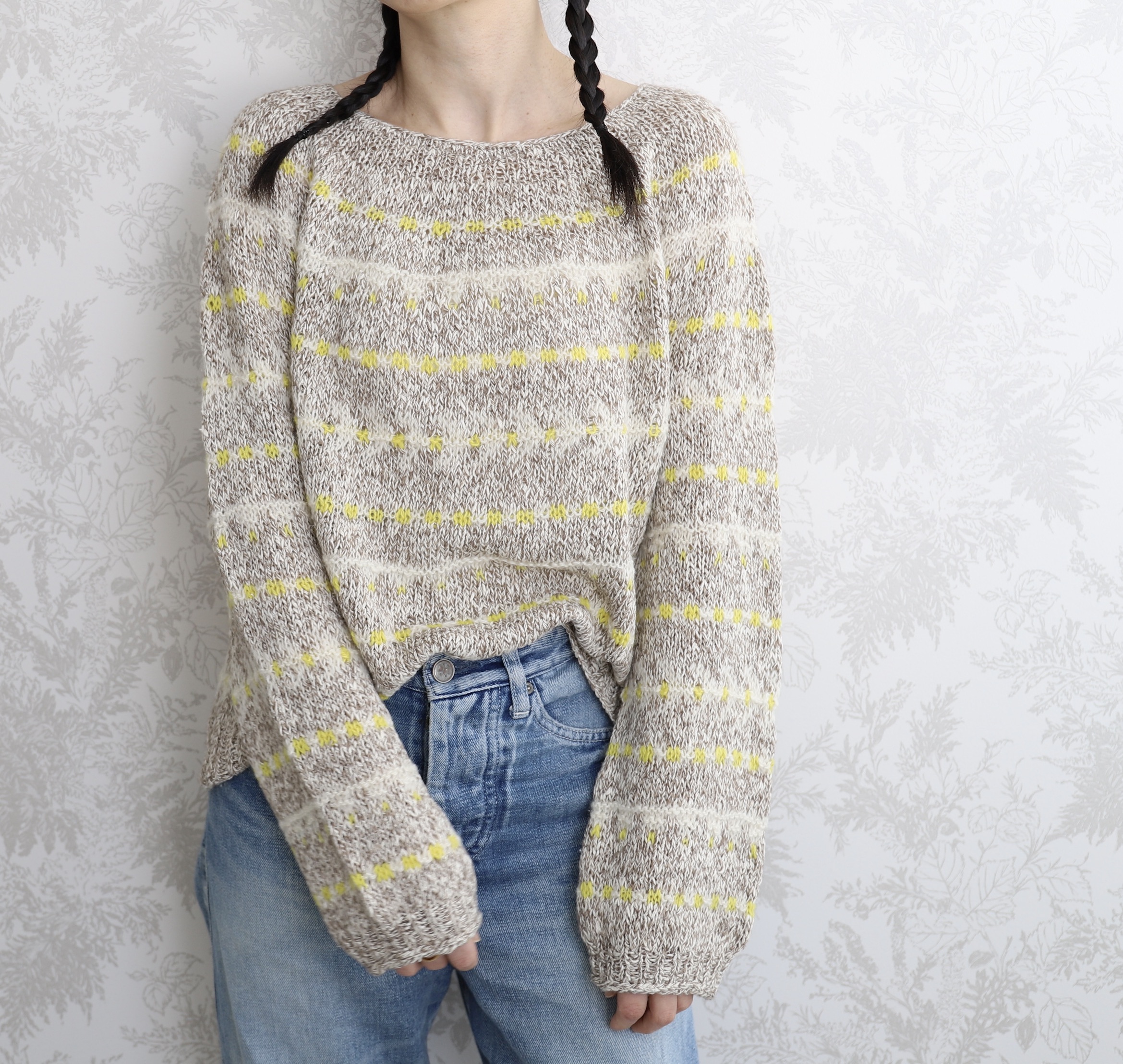 Nomadnoss Simply Enjoy Wish Wind Pullover Strickset Yak