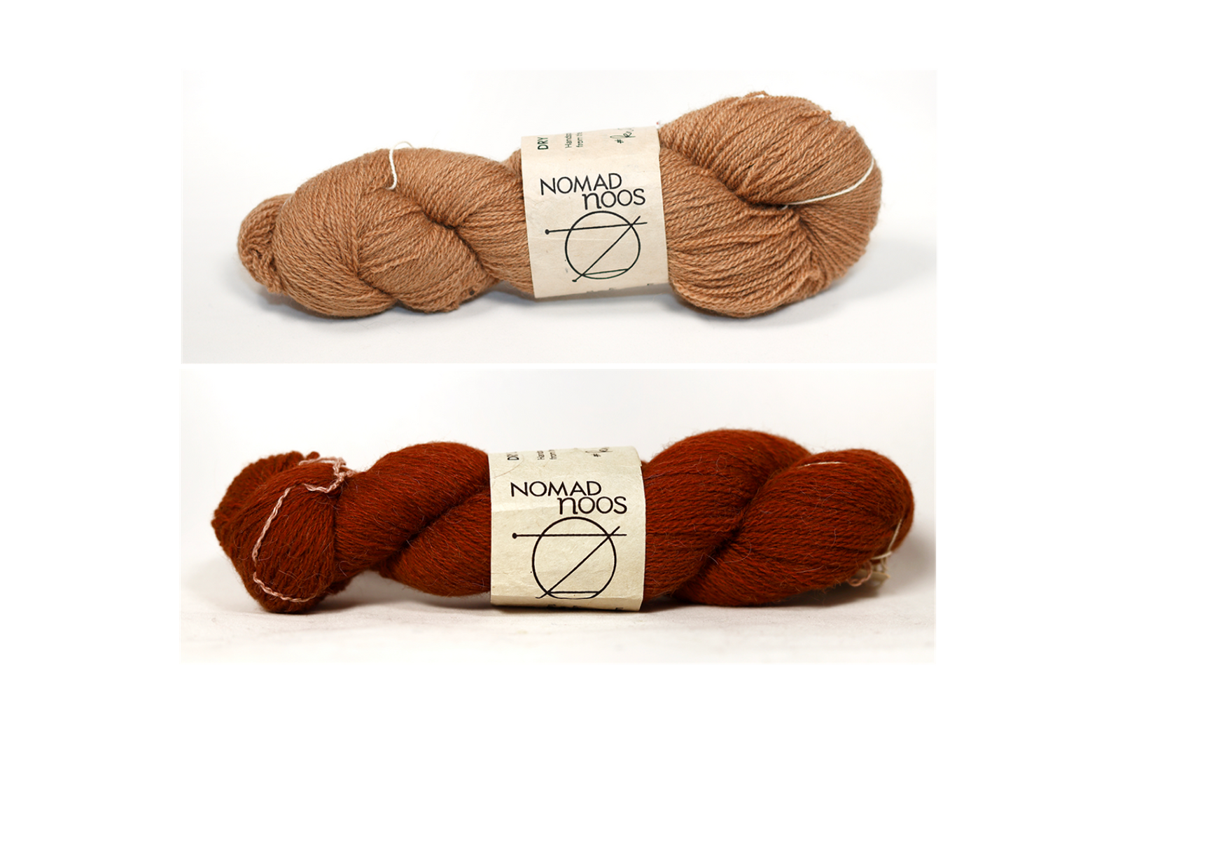 Nomadnoss Simply Enjoy Samon Shawl Strickset Kamel