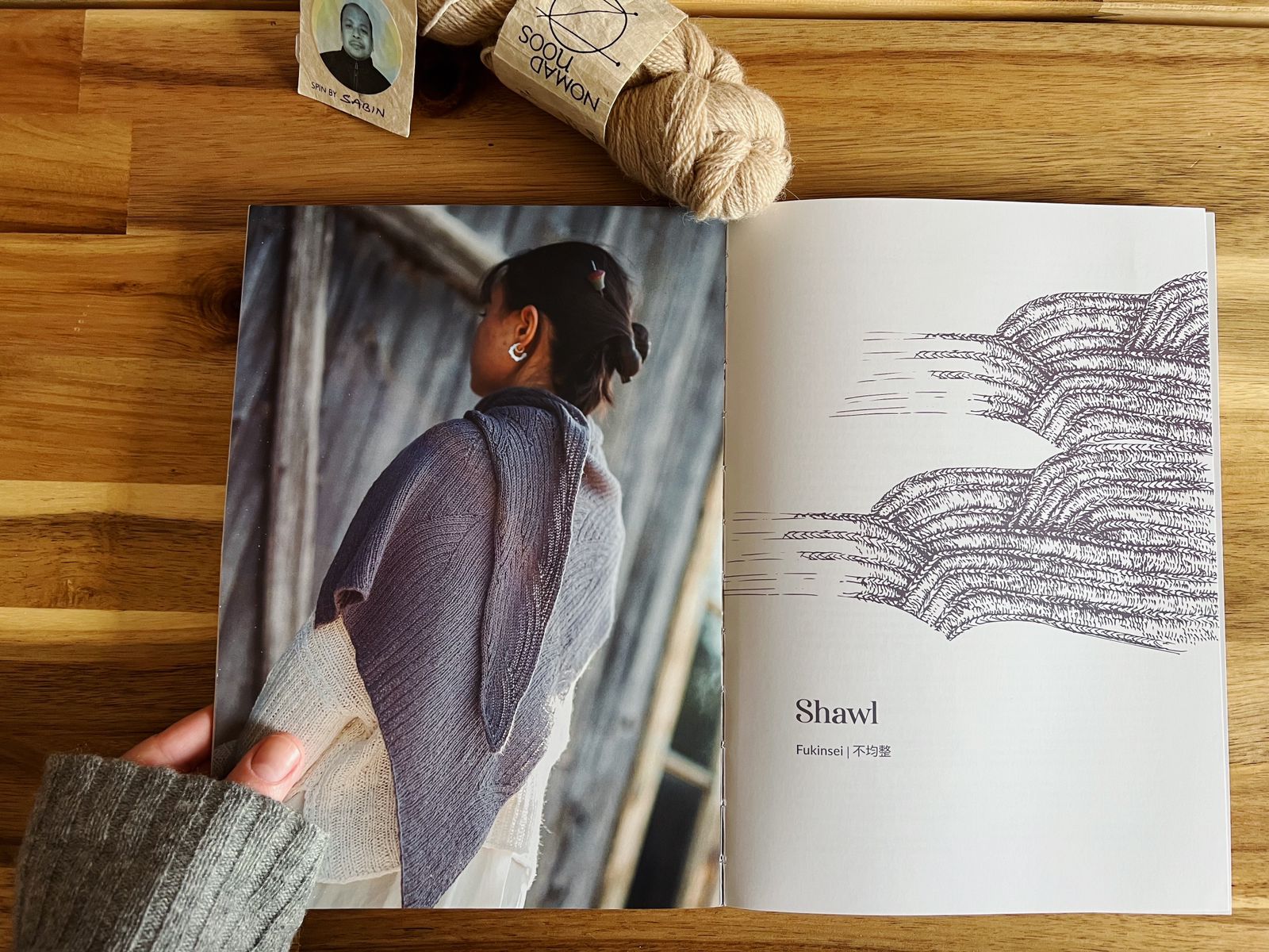 Nomadnoss Books Wabi-Sabi Strickbuch 7 Anleitungen