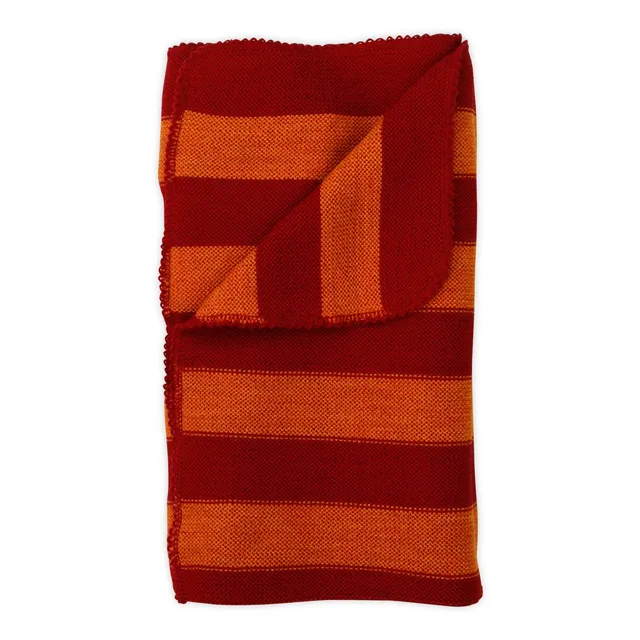 Reiff Ringelwickeltuch Burgund Cayenne 80x95 Merino